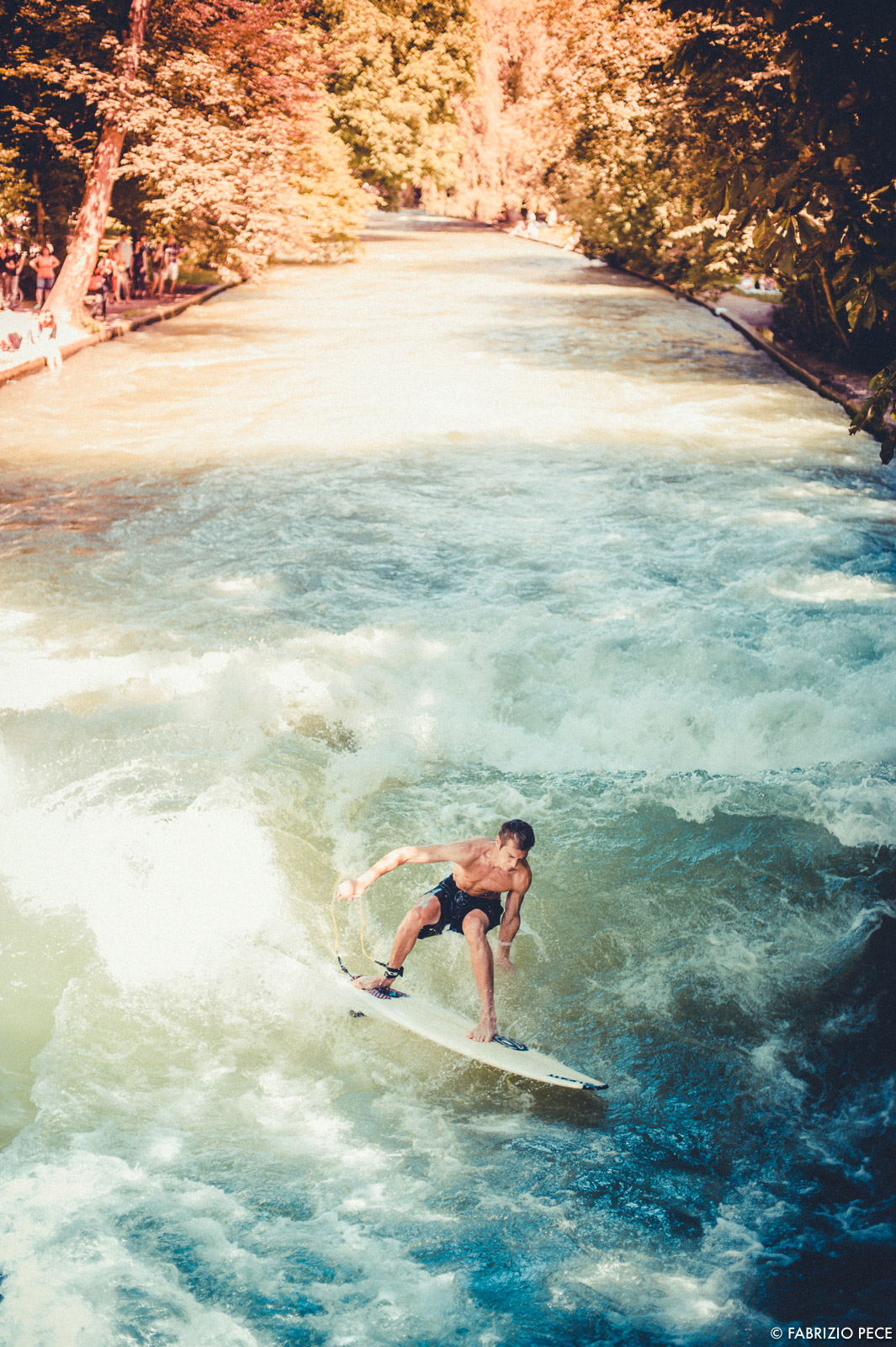 surfers in munich