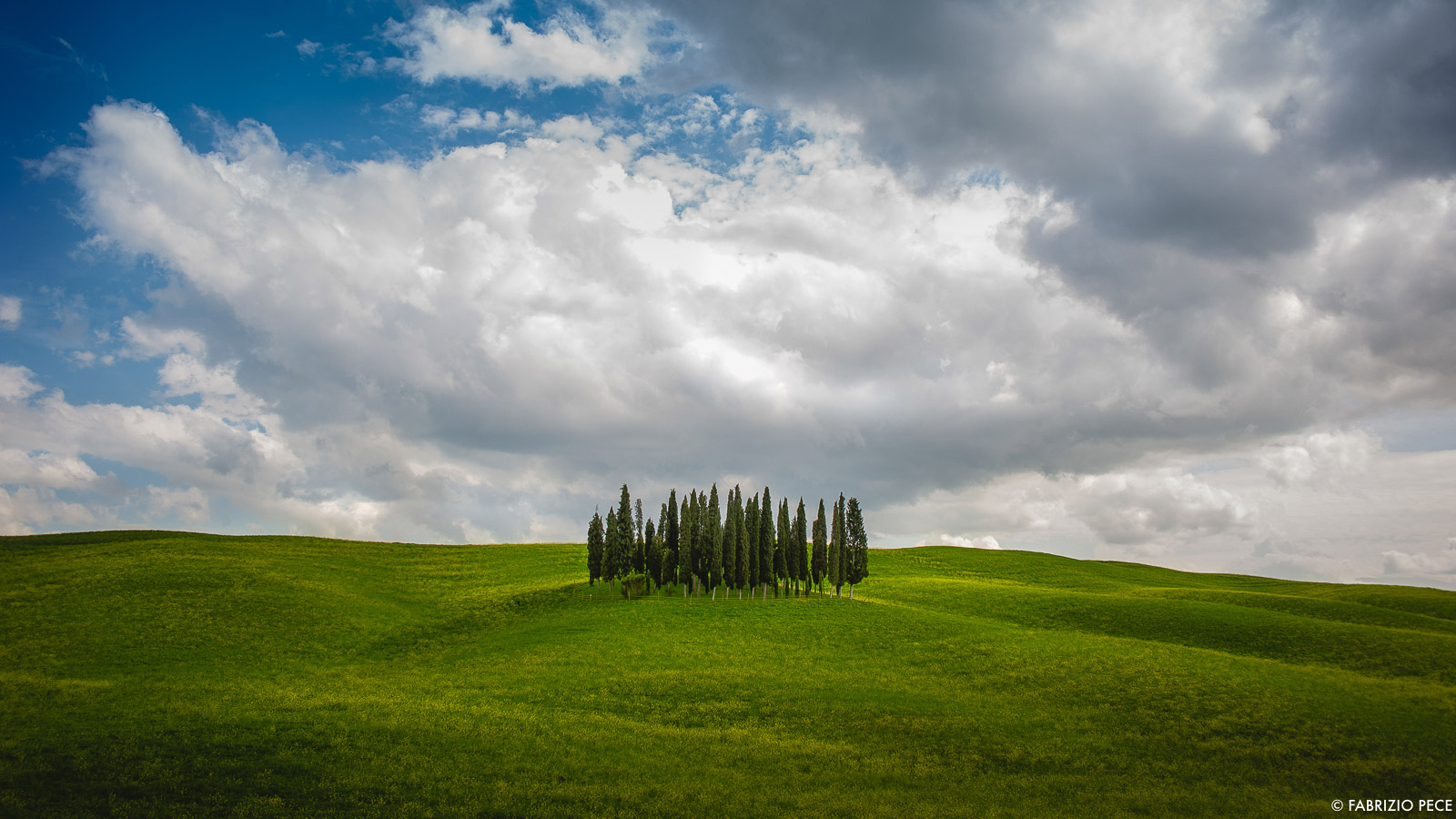 classical tuscan landscape