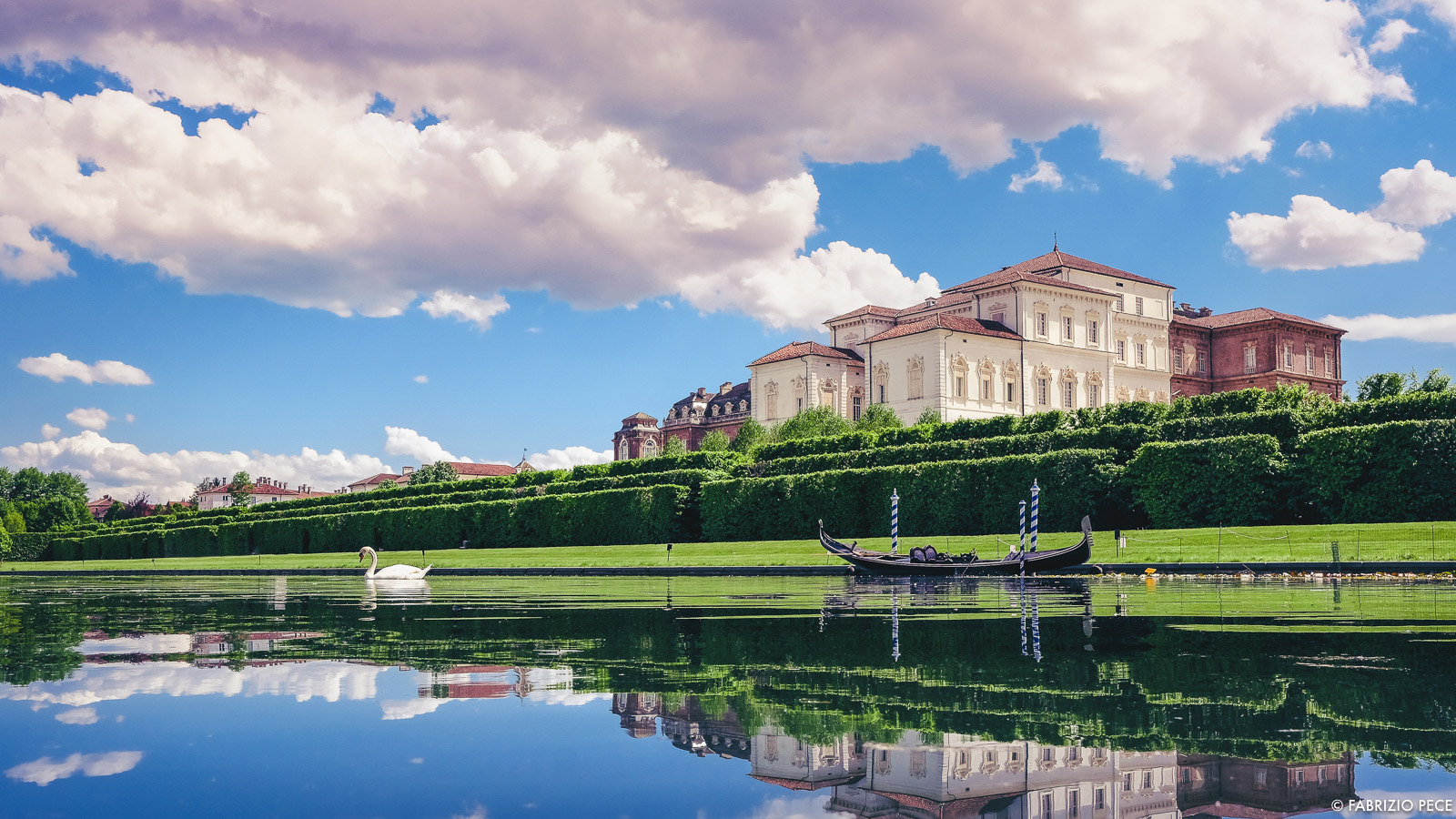 sunny day in venaria