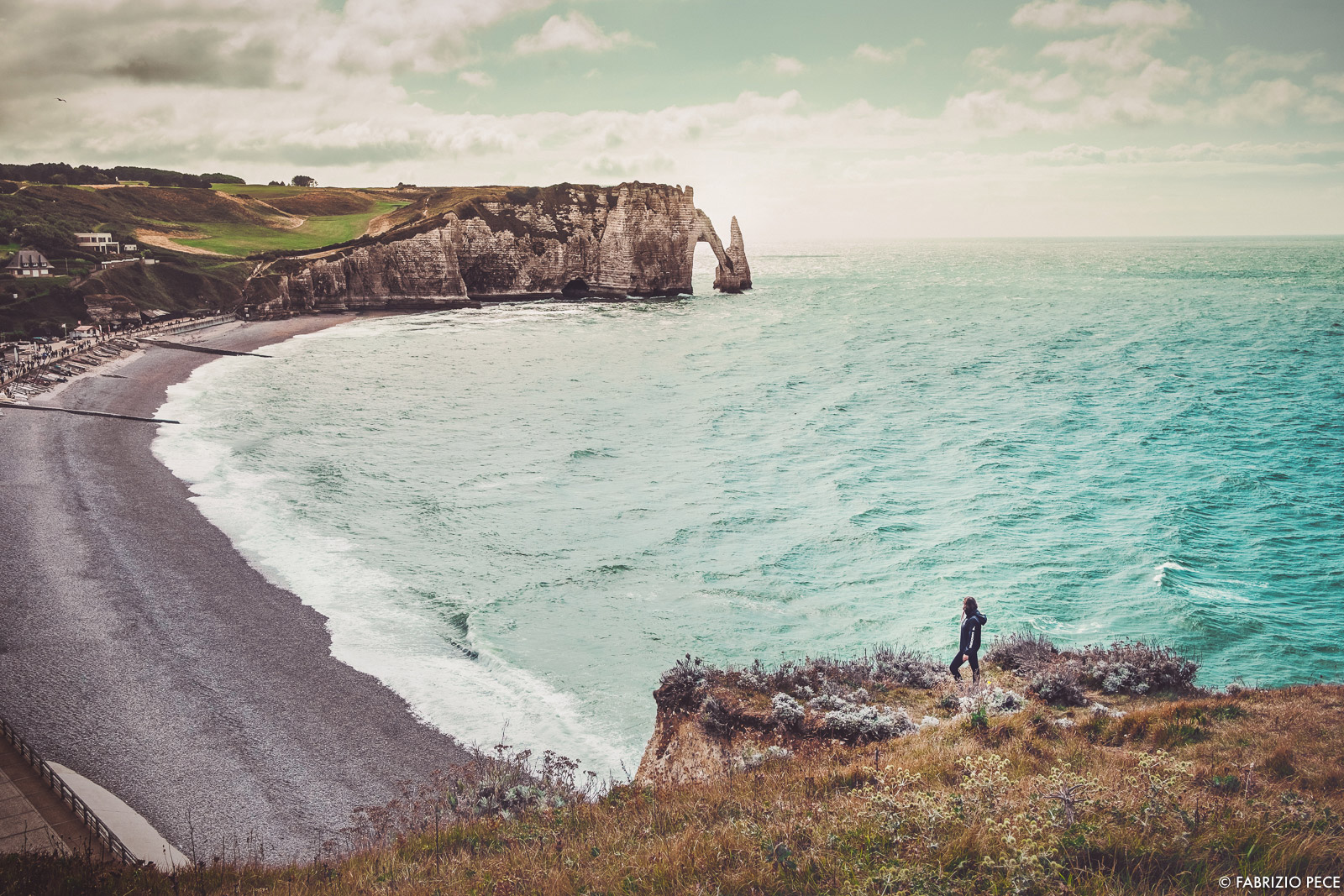 les falaises de Étretat