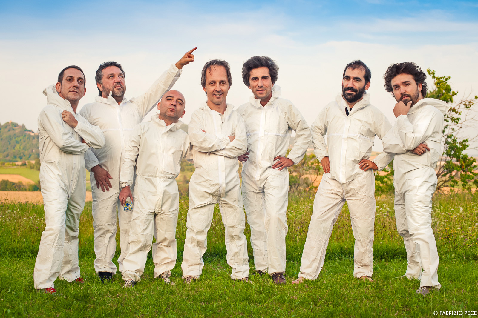 the freaks in white coveralls