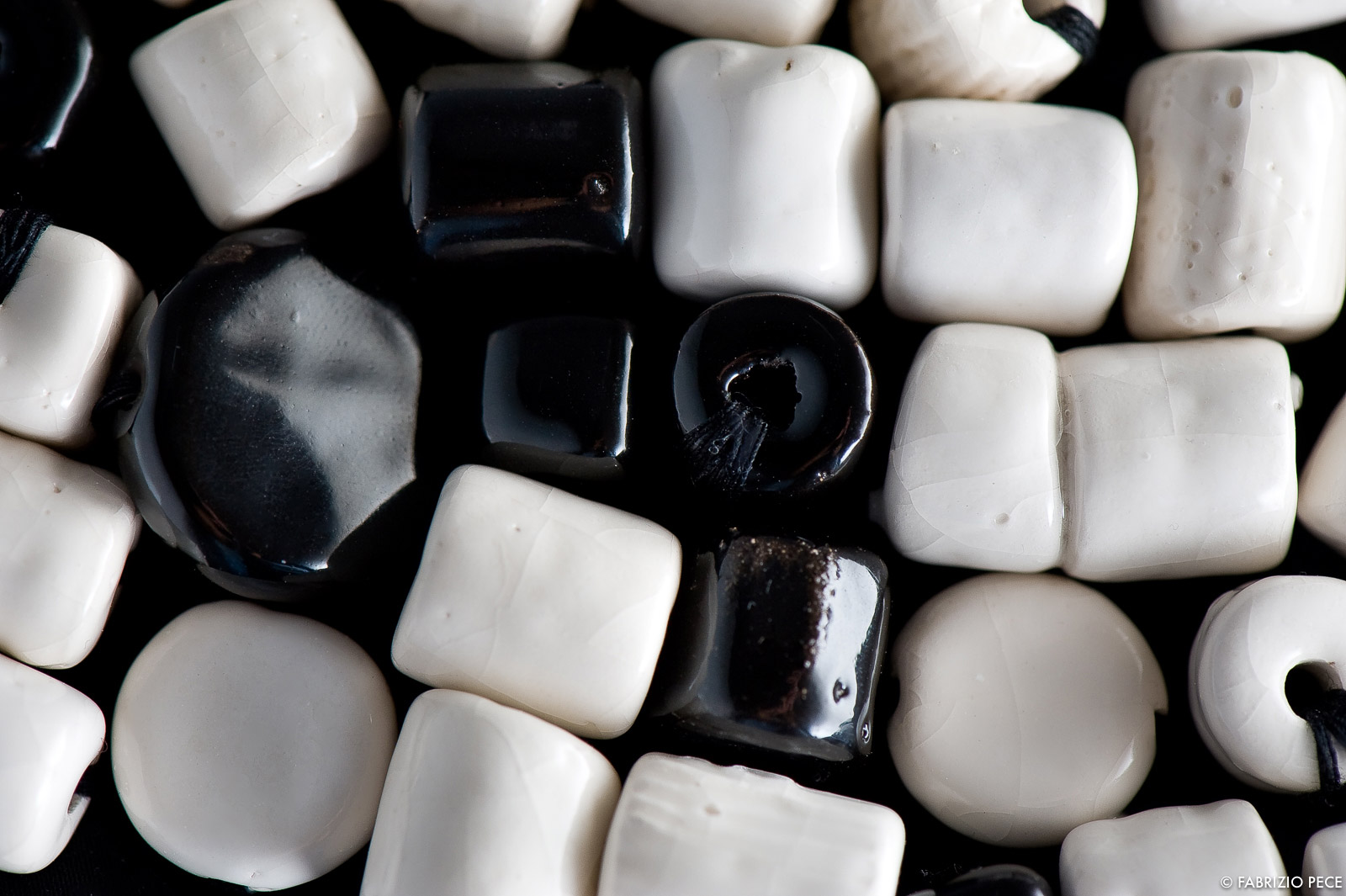 ceramic in black and white